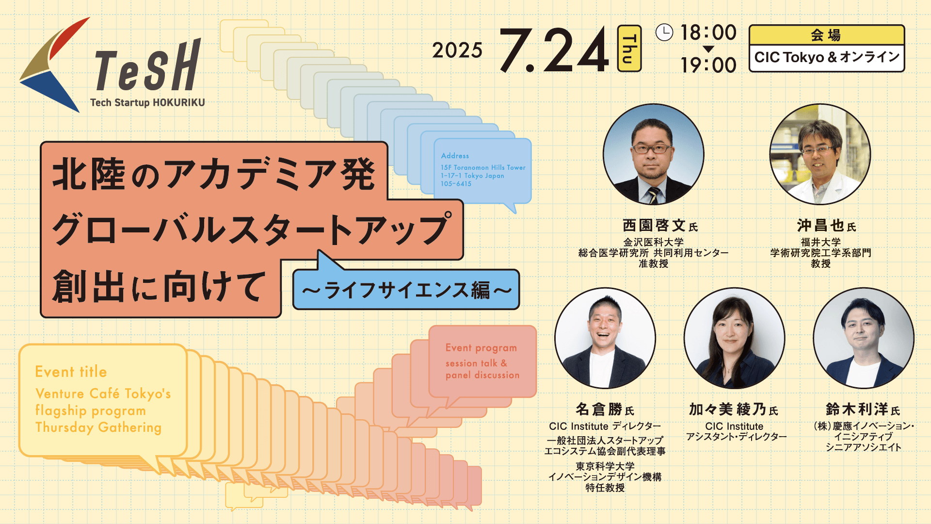 北陸のアカデミア発グローバルスタートアップ創出に向けて