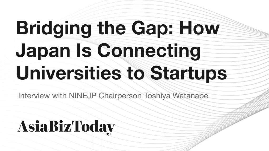 【取材記事】AsiaBizTodayにて座長・渡部俊也先生インタビュー