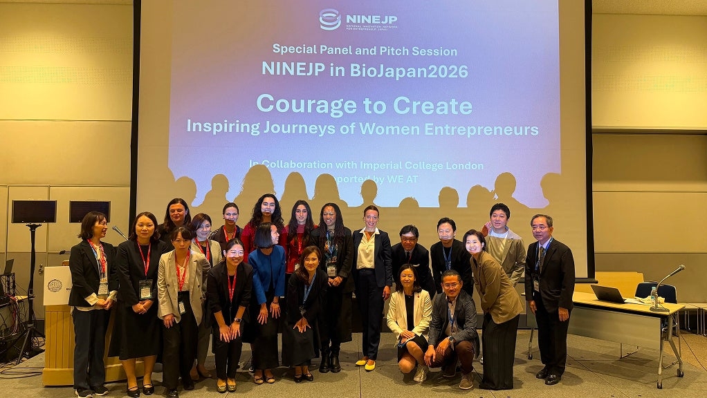 BioJapan 2026 NINEJP 女性起業家によるスペシャルピッチセッションを開催