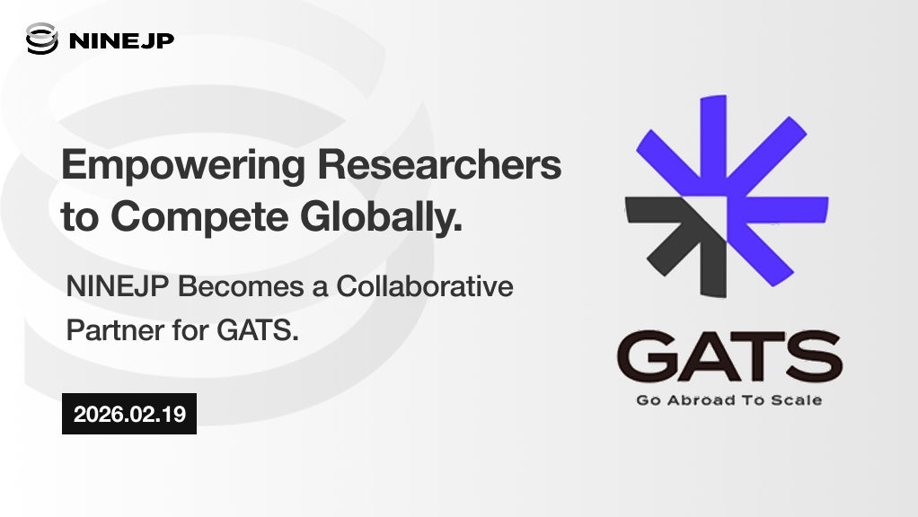 Empowering Researchers to Compete Globally. NINEJP Becomes a Collaborative Partner for GATS